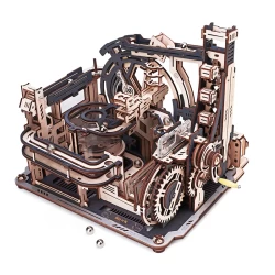 Robotime 3D Diy Houten Modelbouwpakket Marble Run Marble Spaceport Lgc01 3285X24Cm Robotime 3D Diy Houten Modelbouwpakket Marble Run Marble Spaceport Lgc01 3285X24Cm
