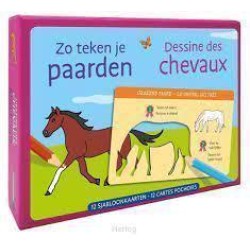 Sjabloonkaarten Zo Teken Je Paarden Sjabloonkaarten Zo Teken Je Paarden