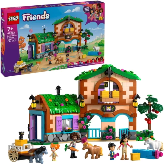 Lego Friends 42654 Ponyboerderij En Stal Lego Friends 42654 Ponyboerderij En Stal