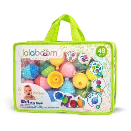 Lalaboom - Educatieve Kralen (48 St)