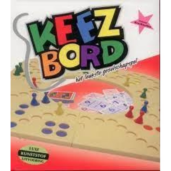 Keezbord - Luxe Kunststof Uitvoering 6 Personen