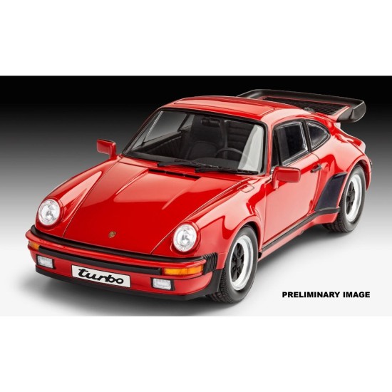 Gift Set Porsche 911 Turbo 50Th Anniversary Revell Modelbouwpakket Met Basisaccessoires