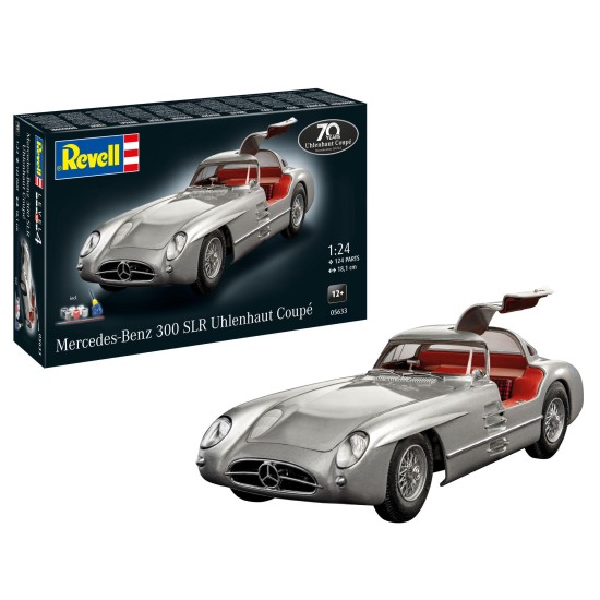 Gift Set Mercedes-Benz 300 Slr 70Th Anniversary Revell Modelbouwpakket Met Basisaccessoires