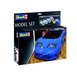 Model Set Bugatti Eb110 Revell Modelbouwpakket Met Basisaccessoires Model Set Bugatti Eb110 Revell Modelbouwpakket Met Basisaccessoires