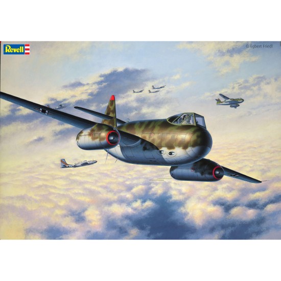 Model Set Messerschmitt P.1099A - P-Series Revell Modelbouwpakket Met Basisaccessoires