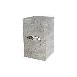 Deckbox Satin Tower Glitter Clear Deckbox Satin Tower Glitter Clear