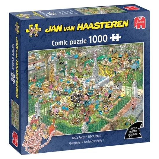 Bbq-Party – Jan Van Haasteren (1000)
