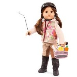 Hannah Loves Horseback Riding Bruin Haar Bruine Ogen 50 Cm (Inhoud: 15-Delig) Hannah Loves Horseback Riding Bruin Haar Bruine Ogen 50 Cm (Inhoud: 15-Delig)