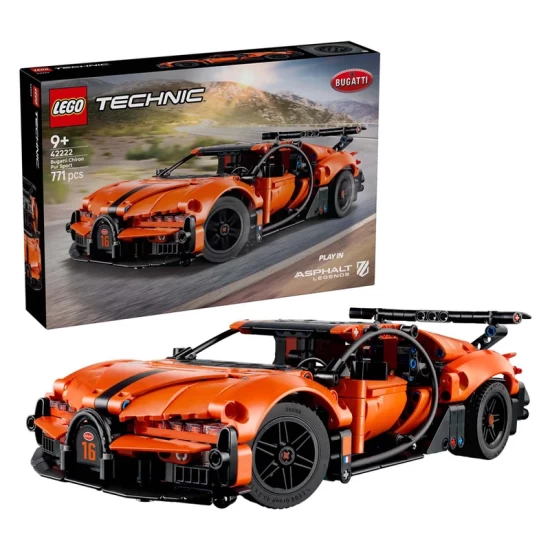 Lego Technic 42222 Bugatti Chiron Pur Sport Hyperca