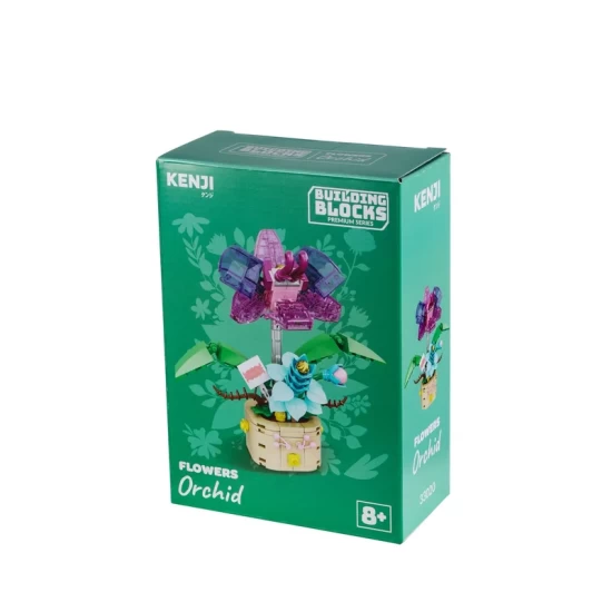 Building Blocks Flowers Orchid