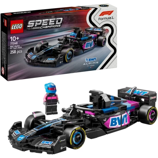 Lego Speed Champions 77248 Bwt Alpine F1 Team A524 Racewagen Lego Speed Champions 77248 Bwt Alpine F1 Team A524 Racewagen