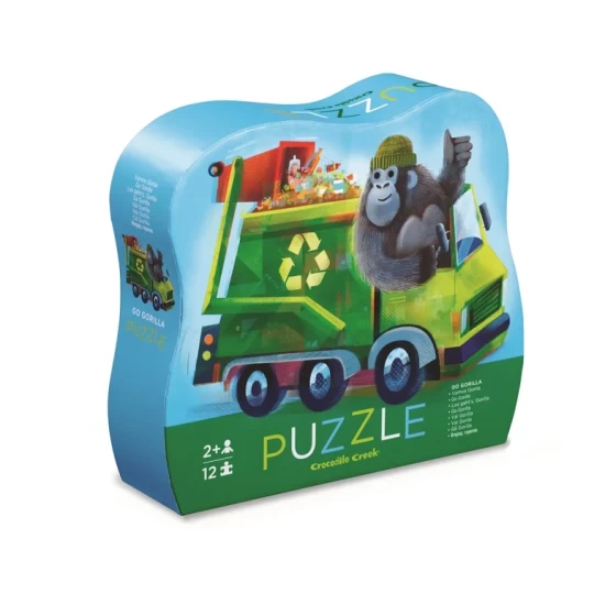 12-Pc Mini Puzzle/Go Gorilla