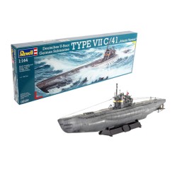 Deutsches U-Boot Type Vii C/41 Atlantic Version Revell Modelbouwpakket
