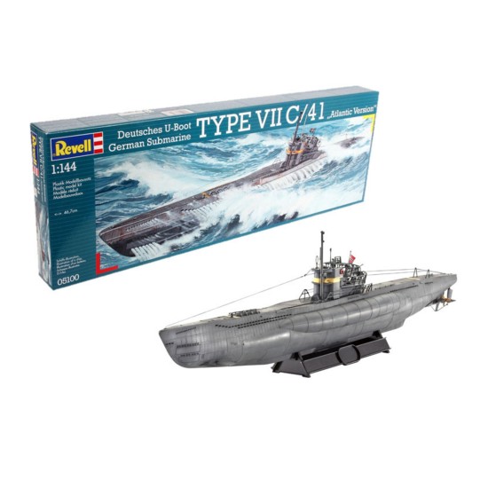 Deutsches U-Boot Type Vii C/41 Atlantic Version Revell Modelbouwpakket