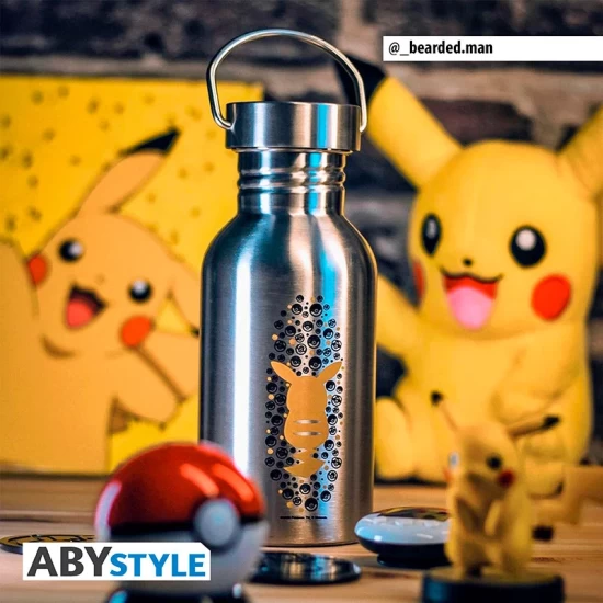 Pokemon - Canteen Steel Bottle - Pikachu