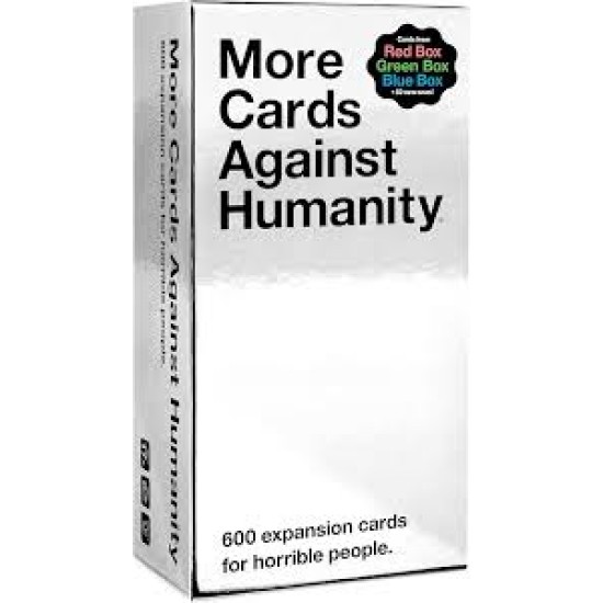 More Cards Against Humanity 600-Card Expansion