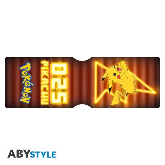 Pokemon - Card Holder - Pikachu Neon X4 Pokemon - Card Holder - Pikachu Neon X4