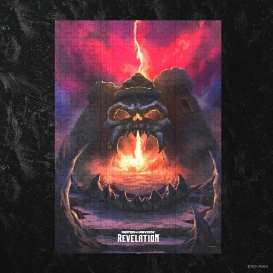 Masters Of The Universe: Revelation&Trade Jigsaw Puzzle Castle Grayskull (1000 Pieces)