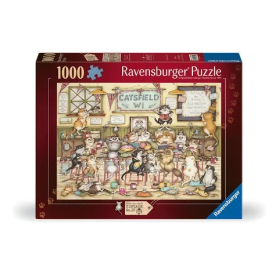 Puzzels Voor Volwassenen 1000 Stukken - Crazy Cat' S Bij De Wi 1000P Puzzels Voor Volwassenen 1000 Stukken - Crazy Cat' S Bij De Wi 1000P