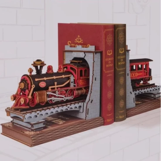 Robotime Diy Book Nook & Wonderland Boekensteun Century Train Tge01 44106166Cm