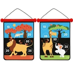 Scratch Active Play: Magnetische Darts Medium / Safari 40X31Cm Scratch Active Play: Magnetische Darts Medium / Safari 40X31Cm