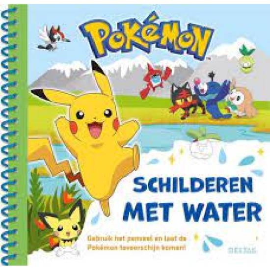 Pokemon Schilderen Met Water Deel 1 (Groen)