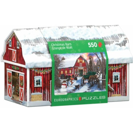 Christmas Barn Tin (550) Christmas Barn Tin (550)