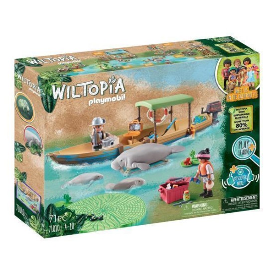 Playmobil Wiltopia Boottocht Naar De Zeekoeien - _X0009_71010 Playmobil Wiltopia Boottocht Naar De Zeekoeien - _X0009_71010