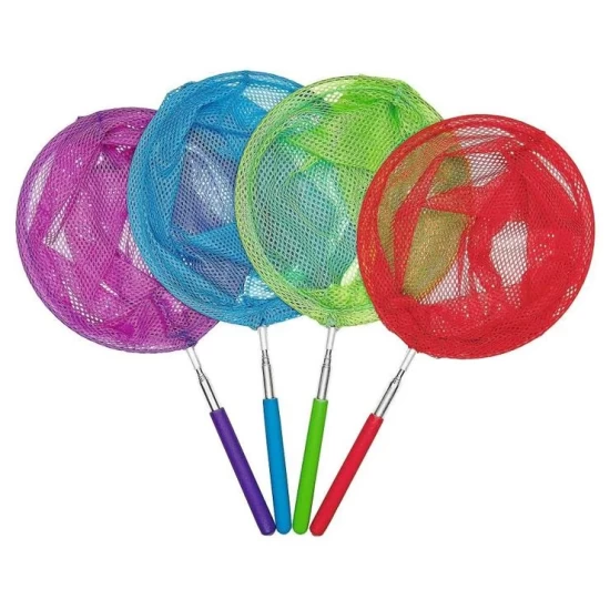 Krabbelkäfer Vlindernet Met Uitschuifbare Steel 4 Assorti