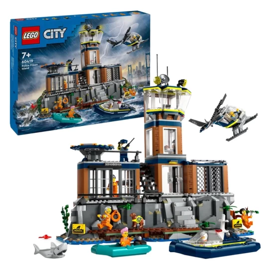 Lego City 60419 Politiegevangeniseiland