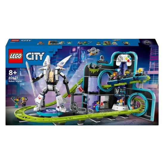 Lego City 60421 Achtbaan In Robotwereld Lego City 60421 Achtbaan In Robotwereld
