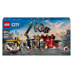 Lego City 60472 Schroothoop Met Auto's Lego City 60472 Schroothoop Met Auto's