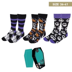 The Nightmare Before Christmas Socks 3-Pack Icons