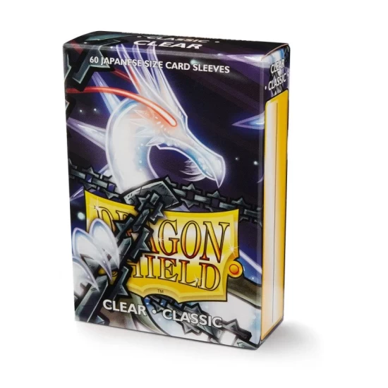 Dragon Shield Japanese Art Sleeves - Classic Clear (60 Sleeves)