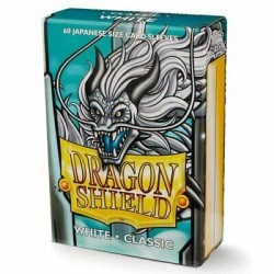 Dragon Shield Japanese Art Sleeves - Classic White (60 Sleeves) Dragon Shield Japanese Art Sleeves - Classic White (60 Sleeves)