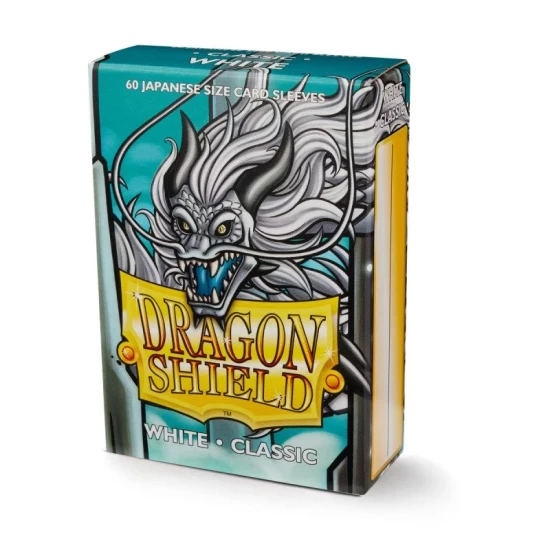 Dragon Shield Japanese Art Sleeves - Classic White (60 Sleeves)