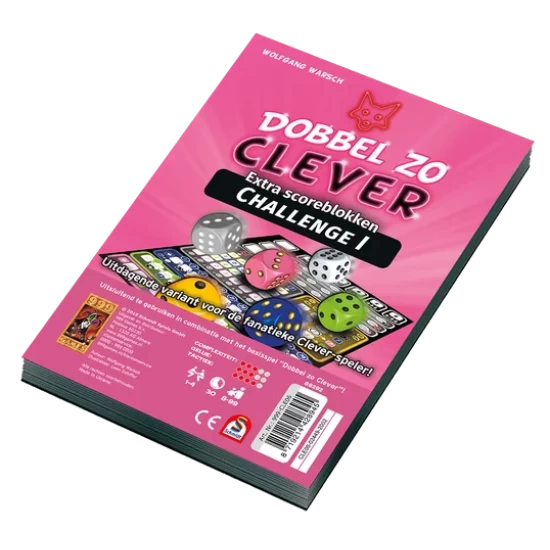 Scoreblokken Dobbel Zo Clever Challenge - Dobbelspel