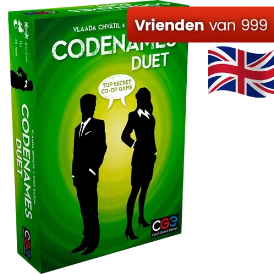 Codenames Duet En - Bordspel Codenames Duet En - Bordspel