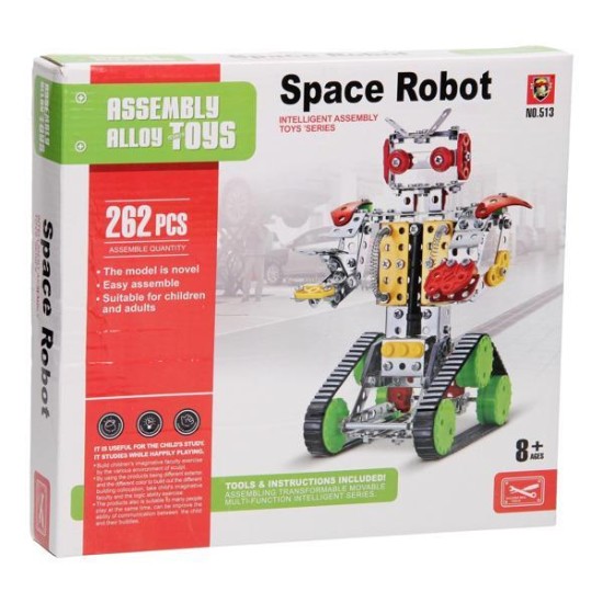 Constructieset Metaal Robot 262Dlg.