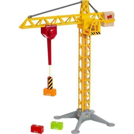 Construction Crane With Lights Construction Crane With Lights