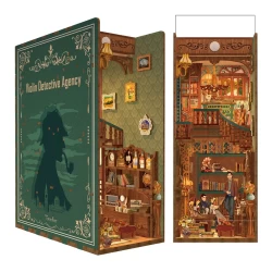 Tonecheer Diy Book Nook Violin Detective Agency Inclusief Dust-Cover Tq117 18 X 98 X 245 Cm Tonecheer Diy Book Nook Violin Detective Agency Inclusief Dust-Cover Tq117 18 X 98 X 245 Cm