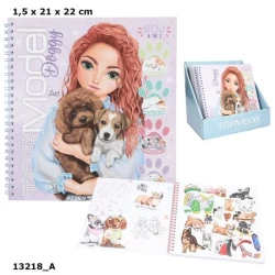 Create Your Topmodel Doggy Kleurboek Create Your Topmodel Doggy Kleurboek