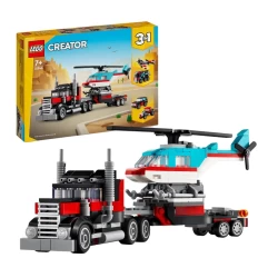 Lego Creator 31146 Truck Met Helikopter Lego Creator 31146 Truck Met Helikopter