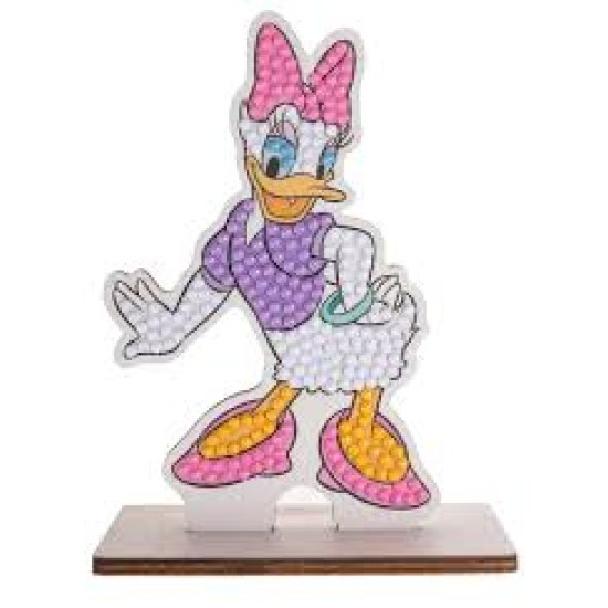 Crystal Art Figurine: Disney: Daisy Duck
