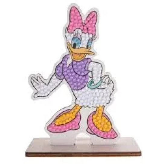 Crystal Art Figurine: Disney: Daisy Duck