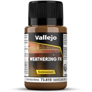 Vallejo Weathering Effects Environment Rainmarks 40 Ml