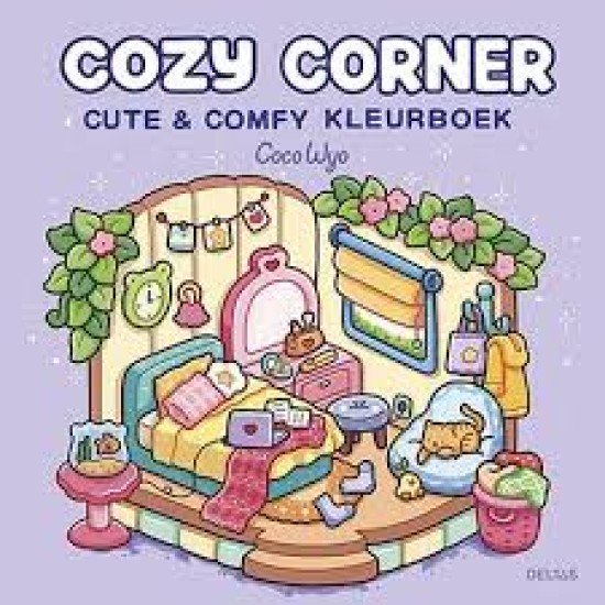 Cozy Corner Cute & Comfy Kleurboek Coco Wyo