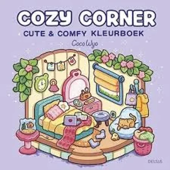 Cozy Corner Cute & Comfy Kleurboek Coco Wyo
