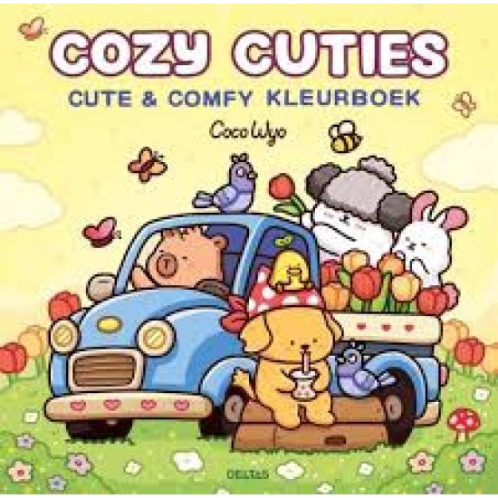 Cozy Cuties Cute & Comfy Kleurboek Coco Wyo