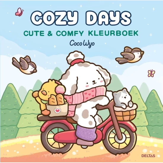 Cozy Days Cute & Comfy Kleurboek Coco Wyo Cozy Days Cute & Comfy Kleurboek Coco Wyo